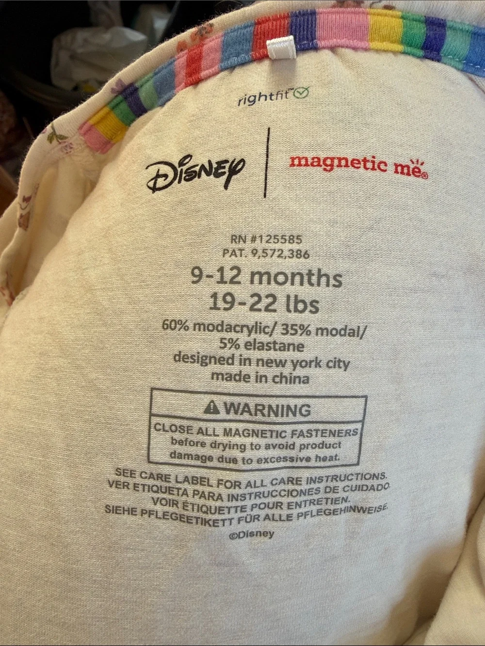 Magnetic Me Disney Footie